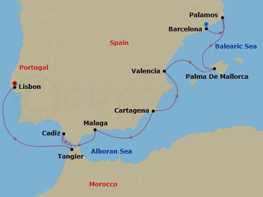 Cruise Map