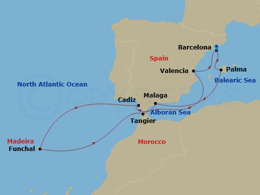 Cruise Map