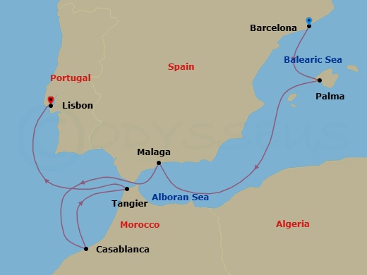 Cruise Map