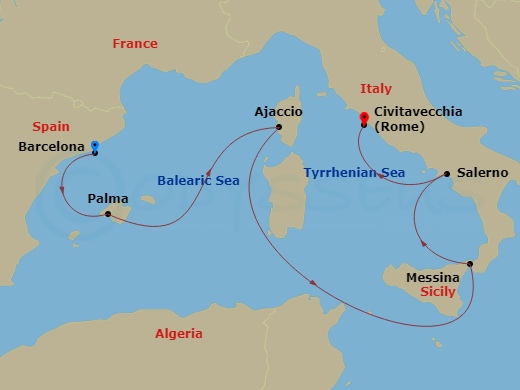 Cruise Map