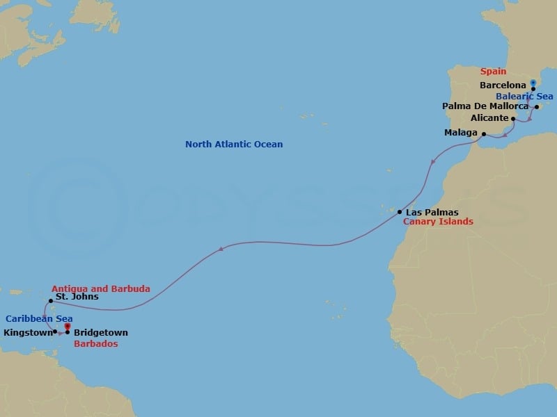 Cruise Map