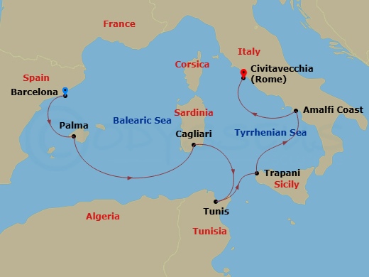 Cruise Map