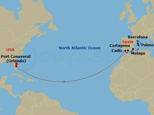 Cruise Map