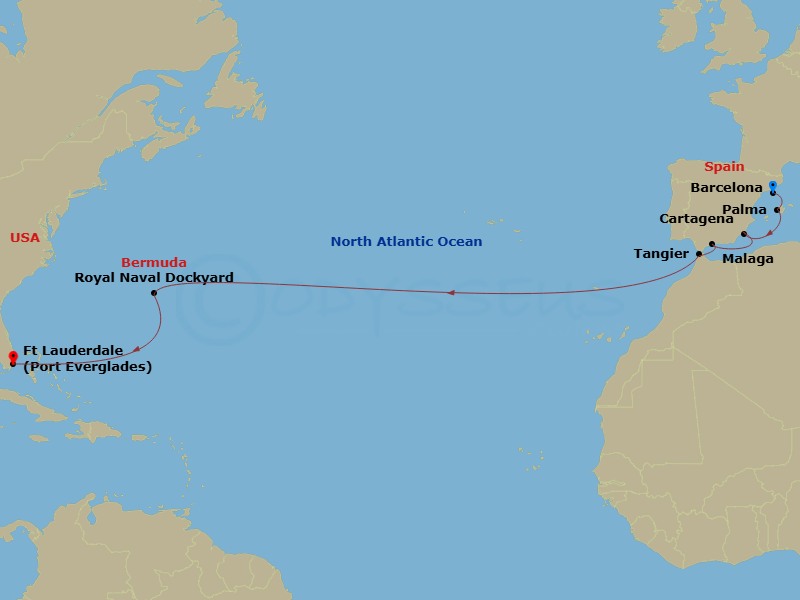 Cruise Map