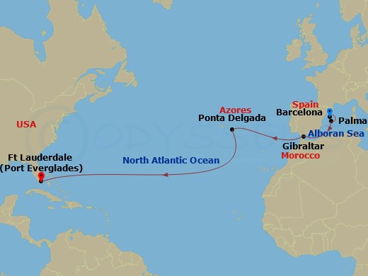 Cruise Map