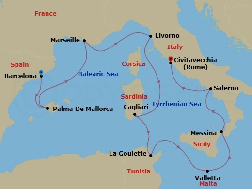 Cruise Map