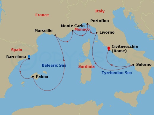 Cruise Map
