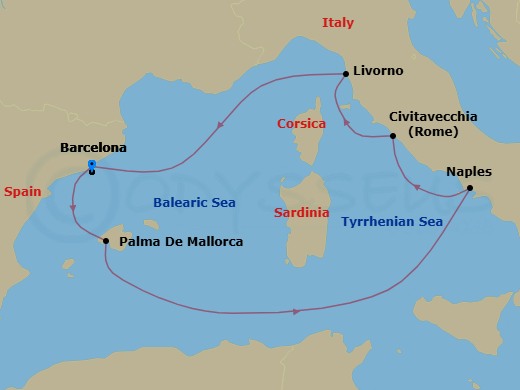 Cruise Map