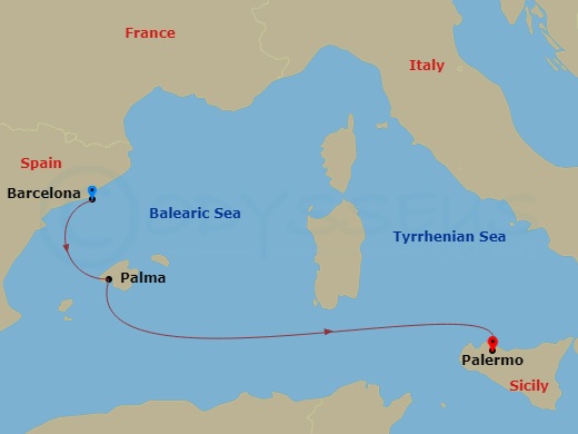 Cruise Map