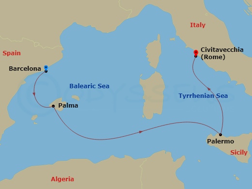 Cruise Map