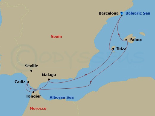 Cruise Map