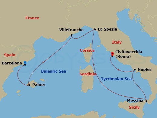 Cruise Map