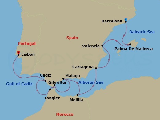 Cruise Map