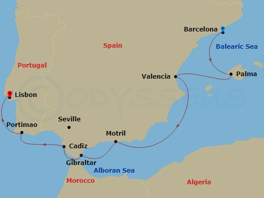 Cruise Map