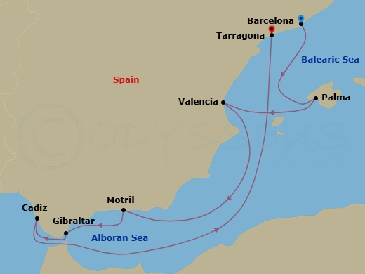 Cruise Map