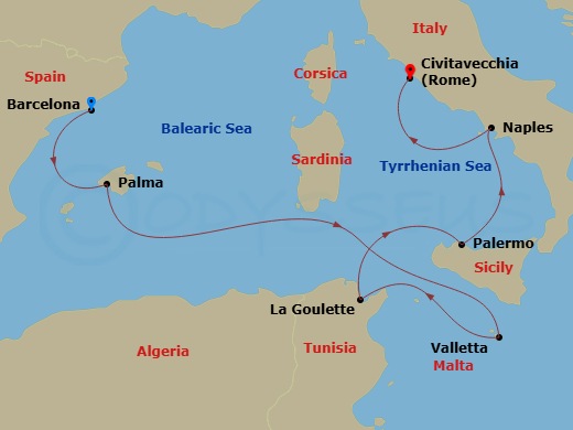 Cruise Map