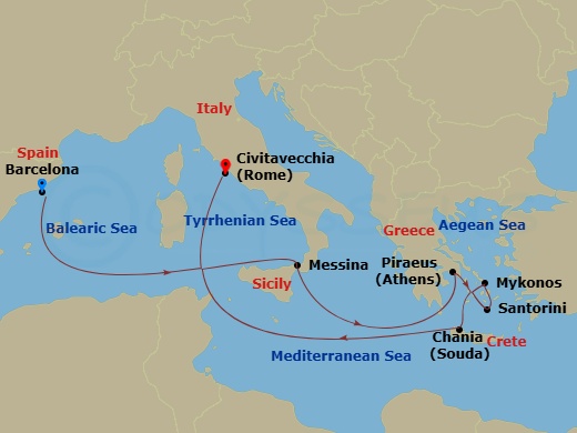 Cruise Map