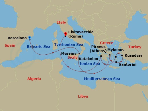 Cruise Map