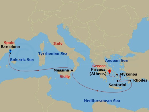 Cruise Map