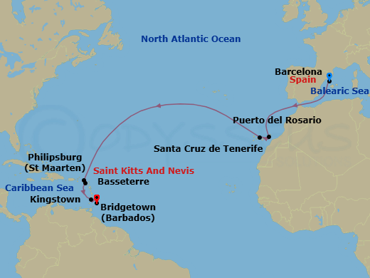 Cruise Map