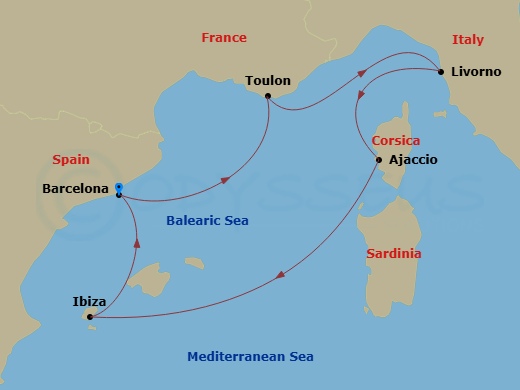 Cruise Map