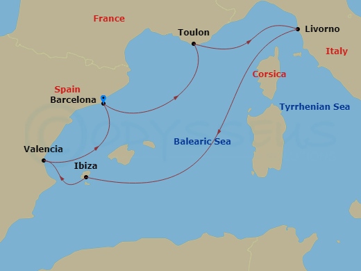 Cruise Map