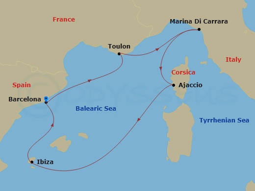 Cruise Map