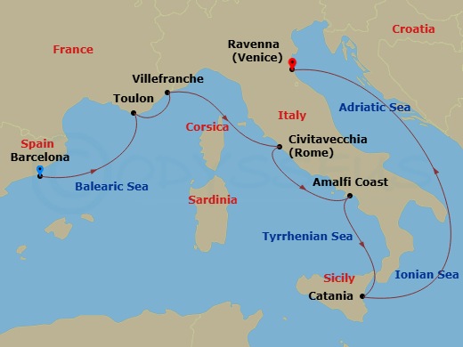 Cruise Map