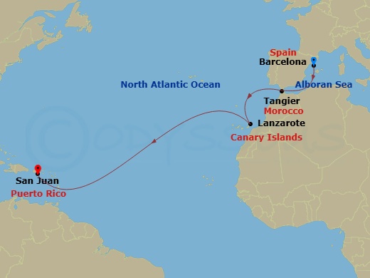 Cruise Map