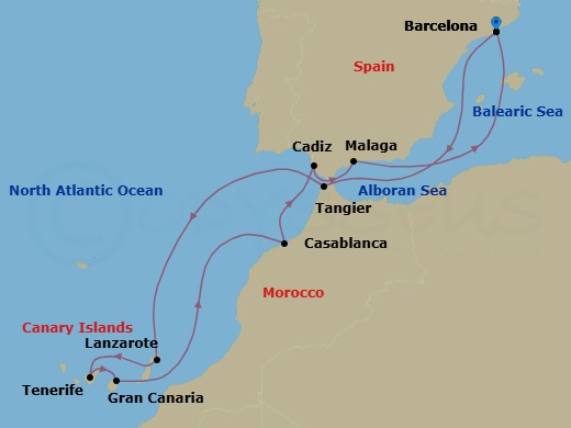 Cruise Map