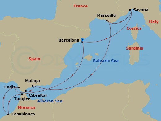 Cruise Map