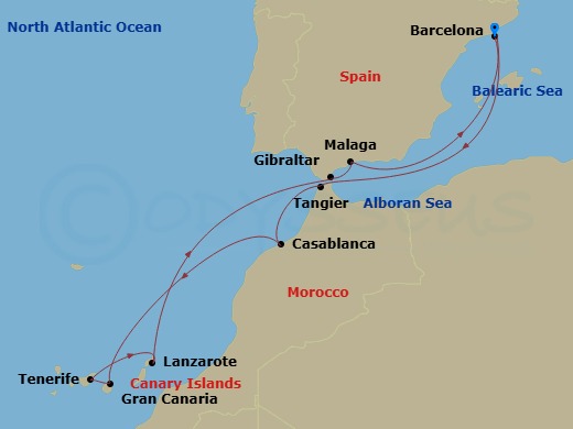 Cruise Map