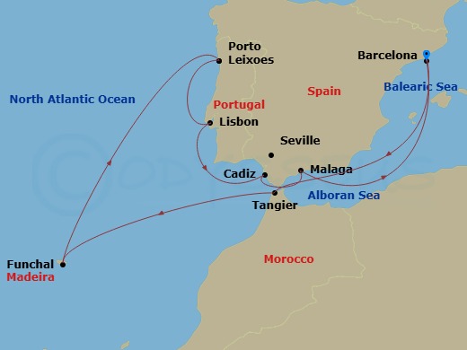 Cruise Map