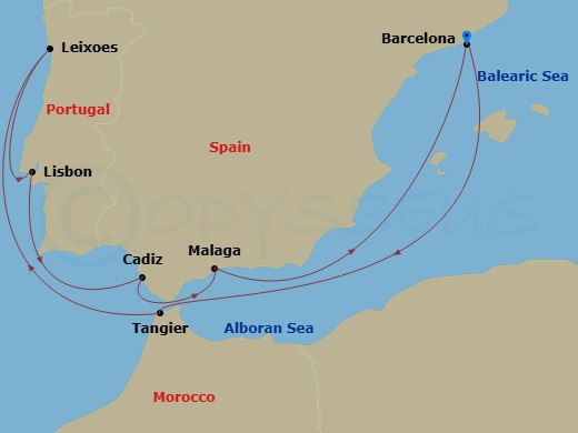 Cruise Map