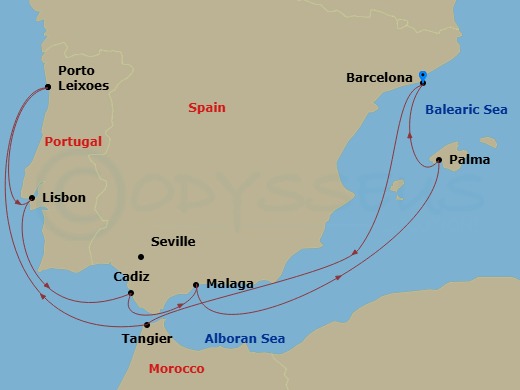 Cruise Map