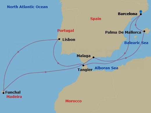 Cruise Map