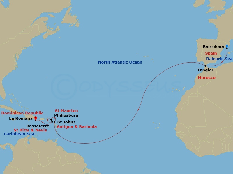 Cruise Map