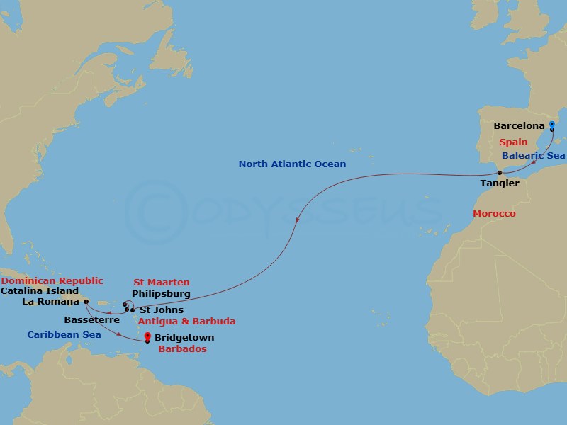 Cruise Map
