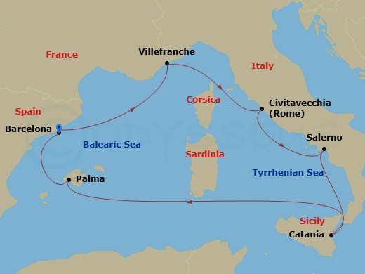 Cruise Map