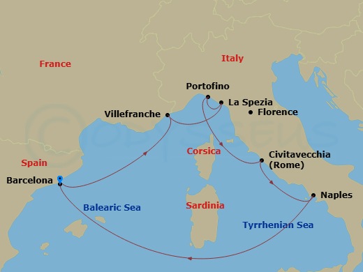 Cruise Map