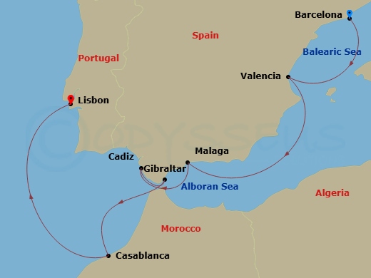 Cruise Map
