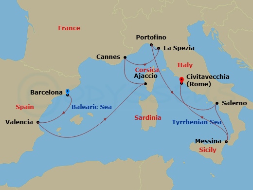Cruise Map
