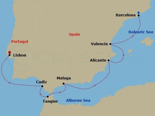 Cruise Map