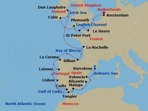 Cruise Map