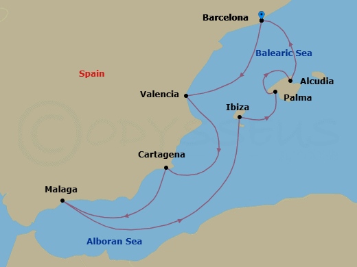 Cruise Map