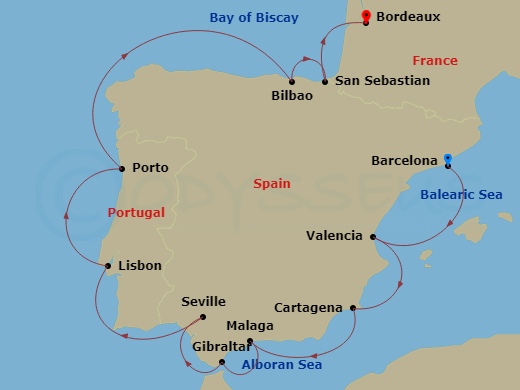 Cruise Map