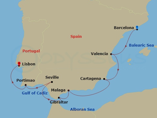 Cruise Map