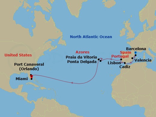 Cruise Map
