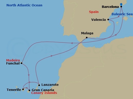Cruise Map