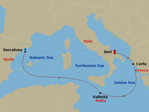 Cruise Map